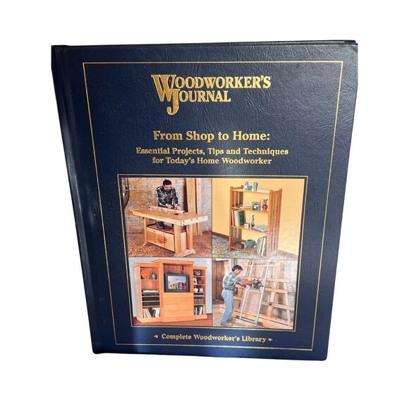 Seven (7) Educational Carpentry Books The Workshop Company & Woodworkers Journal - Picture 6 of 11